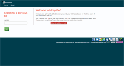 Desktop Screenshot of bill-splitter.com